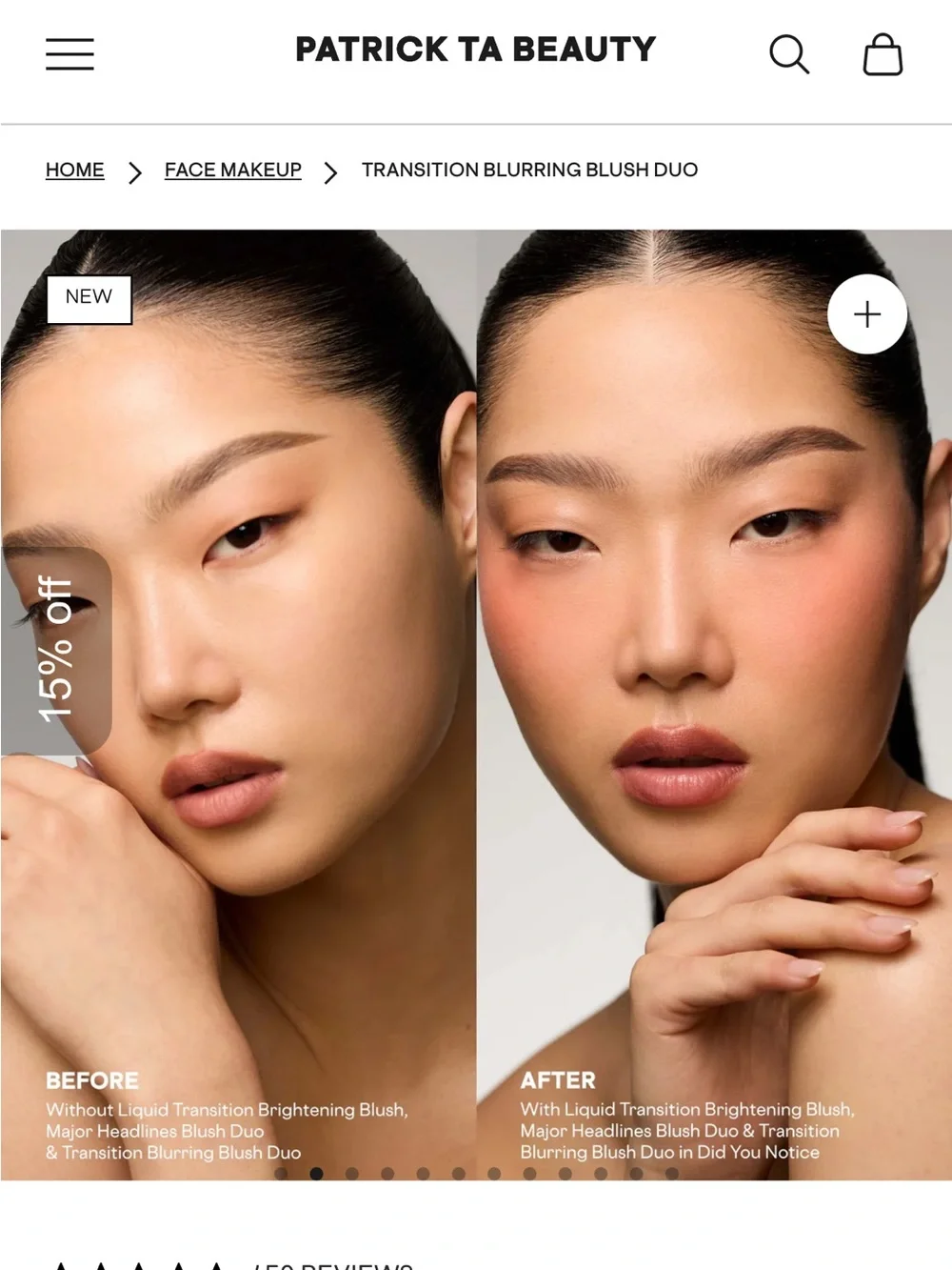Patrick Ta Transition Blurring Blush Duo -Did you notice